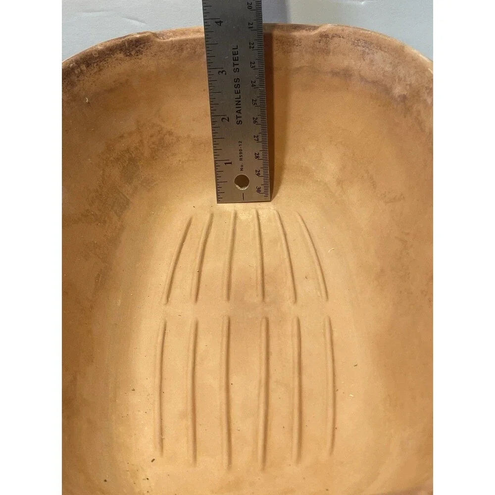 Vintage Romertopf Terra Cotta Clay Roaster Baker 111 Bax -Keramik West Germany